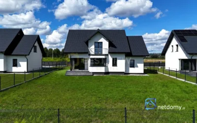 Nowy dom wolnostojący Kielce 214 m2 – stan deweloperski z dużą działką - Netdomy