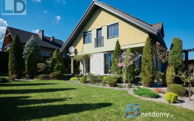 Nowoczesny dom 173 m² z ogrodem – Bielsko-Biała ul. Kiernika - Netdomy