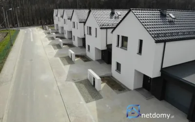 Nowy dom szeregowy 117 m² z ogrodem – Bytom Szombierki, okolice parku Fazaniec - Netdomy