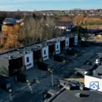 Gliwice Ostropa – dom szeregowy 90,85 m² w stanie deweloperskim z ogrodem 231 m² - Netdomy