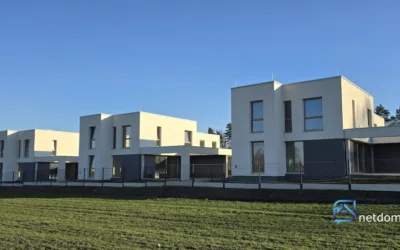 Gliwice Żerniki – nowoczesny dom wolnostojący 152 m², stan deweloperski podwyższony, działka 414 m² - Netdomy