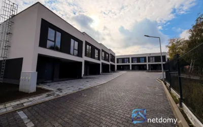 Mikołów Kamionka – szeregówka 135,54 m², ogródek 49,7 m², garaż | Czereśniowy Zakątek, deweloperski - Netdomy