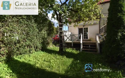 Elbląg, Moniuszki – skrajny szeregowiec 95 m², 4 pokoje, taras i ogród - Netdomy