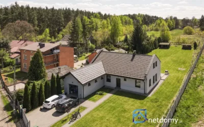 Dąbrowa Górnicza Błędów – dom 155 m² z poddaszem, działka 4000 m², garaż – ul. Kuźnica Błędowska - Netdomy