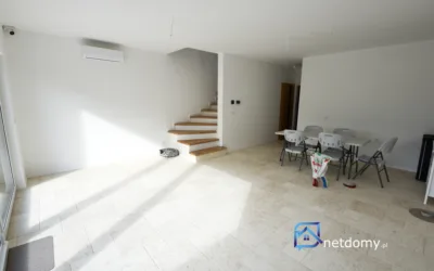 Inteligentny bliźniak 102 m² – Chmielowice k. Opola, 4 pokoje, ogród i garaż - Netdomy