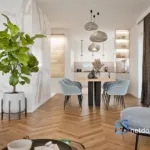 Warszawa, Białołęka – bliźniak 184,17 m² z podwójnym garażem i ogrodem 300+ m², ul. Billewicza - Netdomy