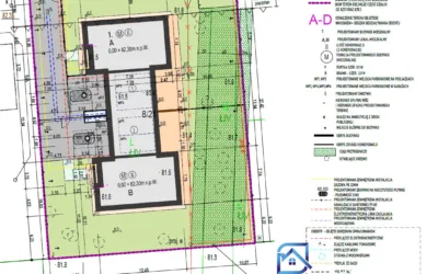 Warszawa, Białołęka – bliźniak 184,17 m² z podwójnym garażem i ogrodem 300+ m², ul. Billewicza - Netdomy