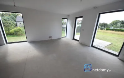 Bliźniak 93 m² z poddaszem do adaptacji – Opole, ul. Jana Wyglendy | ogrzewanie podłogowe, rekuperacja - Netdomy