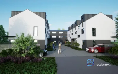 Nowe Łabędzie – bliźniak 138,62 m² z ogrodem, Tychy Mąkołowiec, ul. Łabędzia - Netdomy