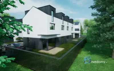 Nowe Łabędzie – bliźniak 138,62 m² z ogrodem, Tychy Mąkołowiec, ul. Łabędzia - Netdomy