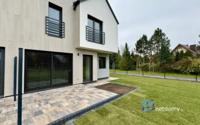 Nowy bliźniak premium 146,33 m² – Opole Czarnowąsy, ul. Borowa - Netdomy