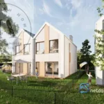 Elbląg, ul. Cisowa – nowy bliźniak 83,28 m² z ogrodem i garażem, Cisowy Zakątek - Netdomy