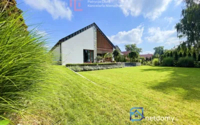 Bierkowice – nowoczesny dom 186 m² z rekuperacją i wiatą 2‑stan., działka 979 m² - Netdomy