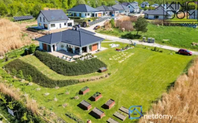 Parterowy dom 223,40/136,83 m² – Gronowo Górne, ul. Kryształowa | 2019, garaż 2‑stan., ogród 1156 m² - Netdomy