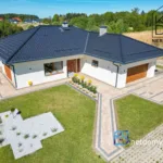 Parterowy dom 223,40/136,83 m² – Gronowo Górne, ul. Kryształowa | 2019, garaż 2‑stan., ogród 1156 m² - Netdomy
