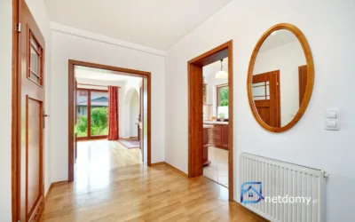 Warszawa, Białołęka Dworska – dom 260 m² na działce 860 m², 7 pokoi, ul. Waligóry - Netdomy