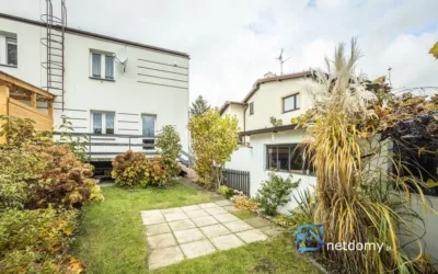 Łódź, Platynowa — bliźniak 127,5 m² przy Lesie Łagiewnickim, taras, garaż - Netdomy