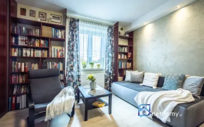 Łódź, Platynowa — bliźniak 127,5 m² przy Lesie Łagiewnickim, taras, garaż - Netdomy