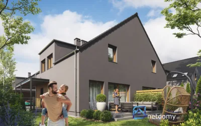 Opole Winów – bliźniak 91,5 m² w stanie deweloperskim, ogródek 172 m², 2 miejsca postojowe - Netdomy