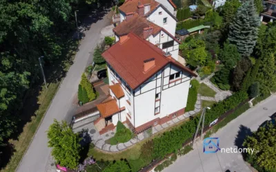 Elbląg Bielany – segment skrajny 280 m², 8 pokoi, działka 604 m², ul. Z. Nałkowskiej - Netdomy