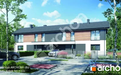 Gronowo Górne, ul. Agatowa – bliźniak 109 m² z garażem i kominkiem, działka 431 m² - Netdomy