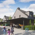 Winów – bliźniak 73,5 m² z ogródkiem i 2 miejscami, ul. Księdza Ligudy - Netdomy