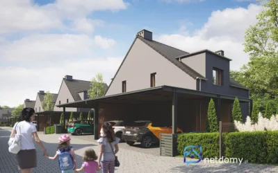 Winów – bliźniak 73,5 m² z ogródkiem i 2 miejscami, ul. Księdza Ligudy - Netdomy