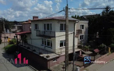 Płock, ul. Zalewskiego – bliźniak 150 m² z 2 garażami i piwnicą, działka 270 m² - Netdomy