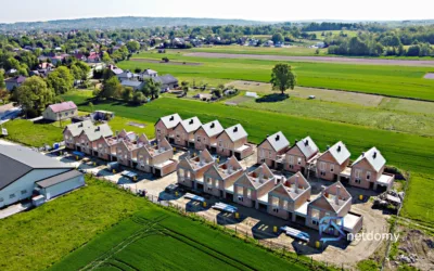 Rzeszów Budziwój – środkowy segment 124,85 m² z garażem i ogrodem, stan deweloperski 2025 - Netdomy