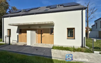 Rzeszów Przybyszówka – nowy bliźniak 85,38 m² z ogrodem 162 m² i 2 miejscami postojowymi, stan deweloperski - Netdomy