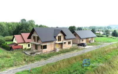Nowy dom Rzeszów Przybyszówka 180,32 m² – 5 sypialni, taras 28 m² - Netdomy