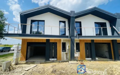 Rzeszów Słocina – dom szeregowy 114,3 m² z garażem i ogrodem, 5 pokoi, stan deweloperski 2025 - Netdomy