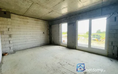 Rzeszów Słocina – dom szeregowy 114,3 m² z garażem i ogrodem, 5 pokoi, stan deweloperski 2025 - Netdomy