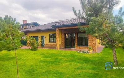 Parterowy dom pasywny 138,6 m² – Tychy Żwaków, fotowoltaika, pompa ciepła, garaż - Netdomy