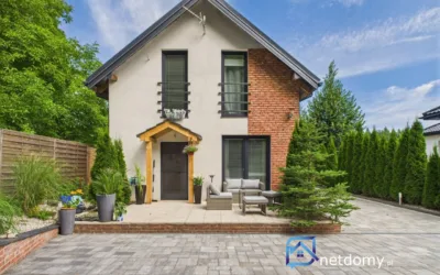 Dąbrowa Górnicza Łosień – dom 175,81 m² z tarasem 34,8 m² i ogrodem 1800 m² – ul. Zagrabie - Netdomy