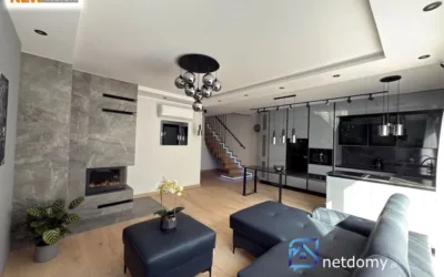 Dąbrowa Górnicza Gołonóg – dom szeregowy 124 m², taras 60 m², garaż, ul. Kościelna - Netdomy