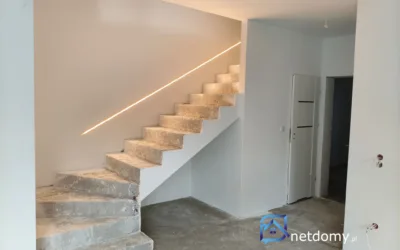 Skrajny segment 155 m² z garażem i ogrodem – Marki, ul. Borówkowa - Netdomy