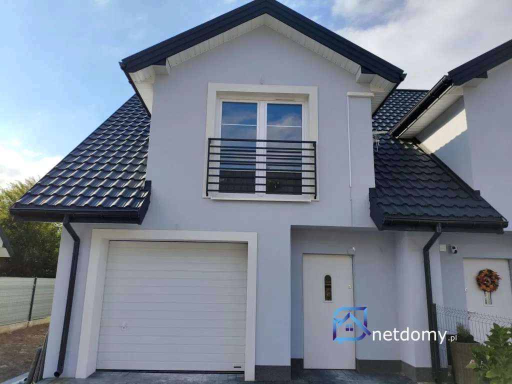 Skrajny segment 155 m² z garażem i ogrodem – Marki, ul. Borówkowa - Netdomy