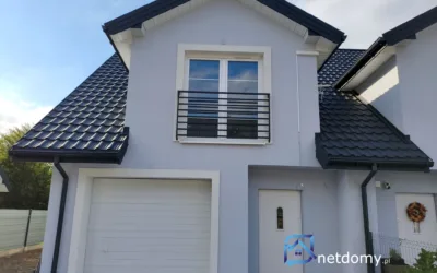 Skrajny segment 155 m² z garażem i ogrodem – Marki, ul. Borówkowa - Netdomy