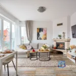 Warszawa, Białołęka – kompaktowy dom 60,44 m² z ogrodem 180 m², kominek, poddasze do adaptacji, 2 miejsca postojowe - Netdomy