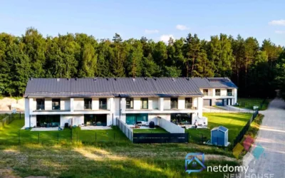 Olsztyn Redykajny – nowy segment 135 m², garaż, działka 460 m², pompa ciepła, PV, ul. Poziomkowa - Netdomy