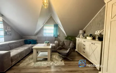 Halemba – dom 118 m² na działce 2295 m², ul. Poświatowskiej | 2 mieszkania, piwnica 55 m², umeblowany - Netdomy