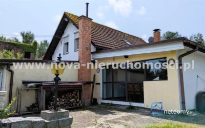 Dom nad rzeką Rudą 149 m² – Rybnik Stodoły, działka 1,014 ha, garaż w bryle - Netdomy
