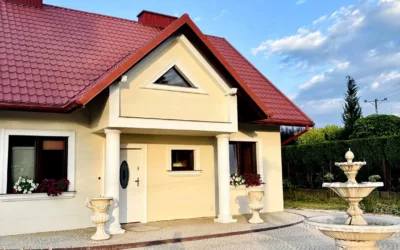 Umeblowany dom 148 m² – Rzeszów Budziwój, 15 arów, 2008 r., kominek i ogrzewanie gazowe - Netdomy