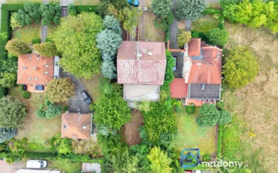 Warszawa, Ursynów – dom wolnostojący 424,85 m² na działce 828 m², 9 pokoi, ul. Żołny – do kapitalnego remontu - Netdomy