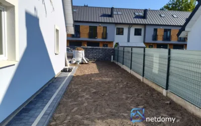 Skrajny segment 155 m² z garażem i ogrodem – Marki, ul. Borówkowa - Netdomy