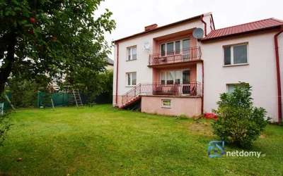 Płock, Łowicka 9 – dom 140 m² po rozbudowie, 6 pokoi, 2 garaże, działka 497 m² - Netdomy