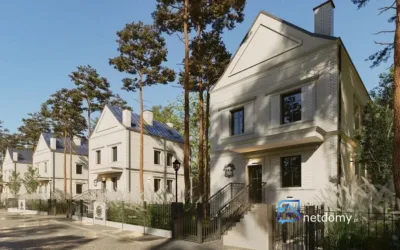 Warszawa, Młociny – nowy dom 200 m² w stanie surowym zamkniętym, 6 pokoi, działka 497 m² - Netdomy
