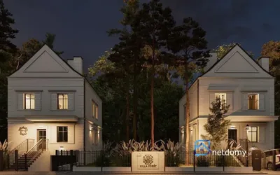 Warszawa, Młociny – nowy dom 200 m² w stanie surowym zamkniętym, 6 pokoi, działka 497 m² - Netdomy