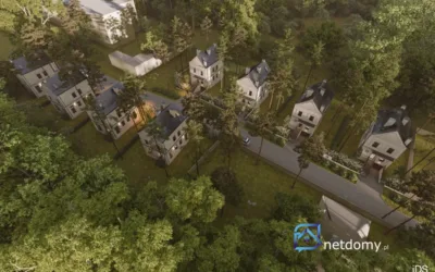 Warszawa, Młociny – nowy dom 200 m² w stanie surowym zamkniętym, 6 pokoi, działka 497 m² - Netdomy